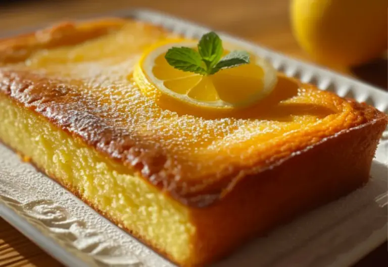 Gâteau au yaourt et au citron