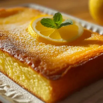 Gâteau au yaourt et au citron facile et rapide