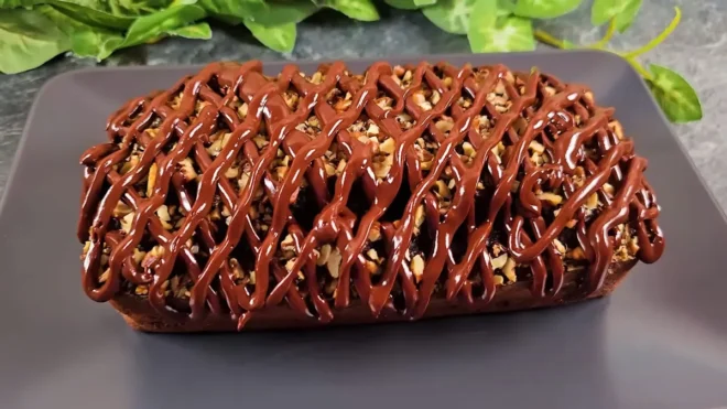 Gâteau Chocolat-Banane sans Gluten ni Sucre Ajouté