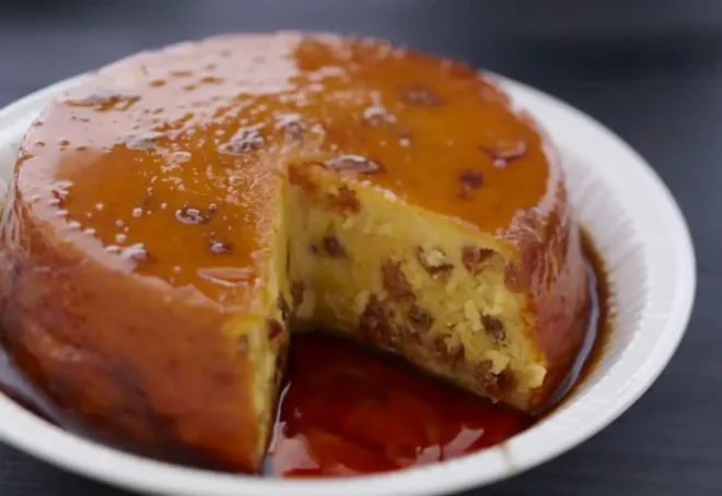 Gâteau de semoule au caramel facile et délicieux