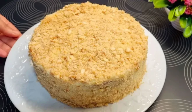 Gâteau Napoléon en 5 minutes sans four