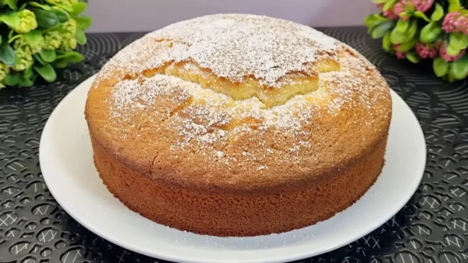 Gâteau Italien aux 12 Cuillères: Délice Citronné
