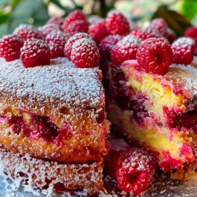 Gâteau Moelleux aux Framboises : Délicieux et Facile