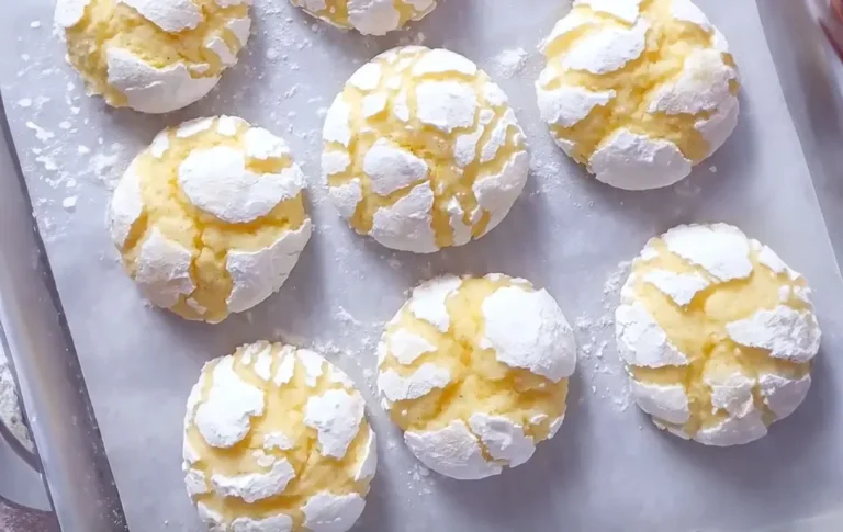 Cookies au Citron Rapides en 10 Minutes