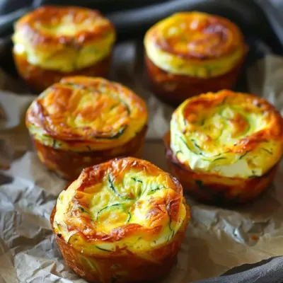 Muffins Moelleux aux Courgettes et Fromage de Chèvre