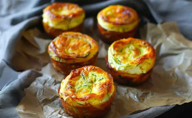Muffins Moelleux aux Courgettes et au Fromage : La Recette Facile et Gourmande 🧀🥒