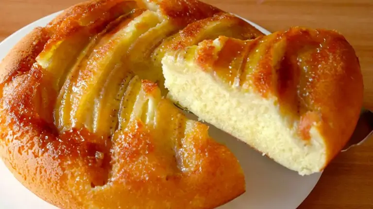 [Sans four] Gâteau aux bananes avec 1 œuf et 2 bananes/Recette super simple
