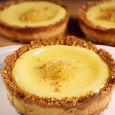 Tartelettes au Citron et Spéculoos : Délice Acidulé
