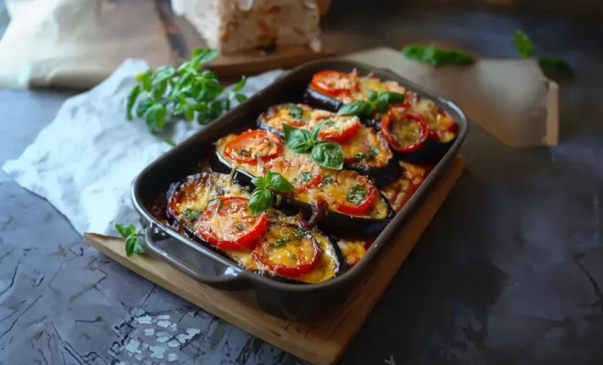Aubergines à la Parmigiana