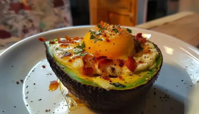 Avocats Farcis aux Œufs et Fromage Savoureux