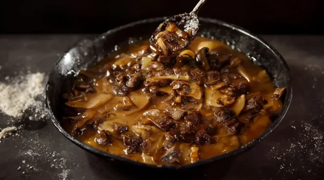 Bœuf Sauté aux Oignons