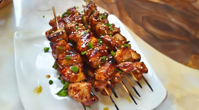 Brochettes Poulet Teriyaki