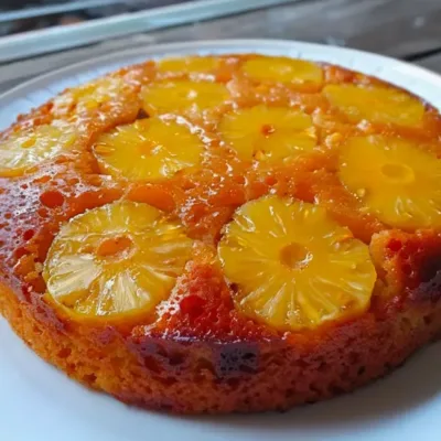 Délicieux Cake à l'Ananas Exotique