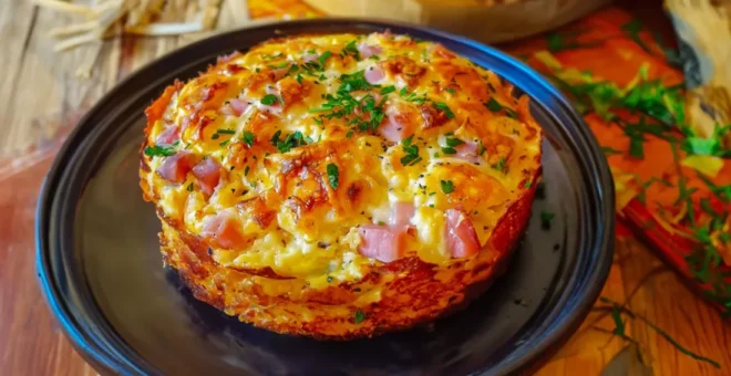 Cake au Jambon et Gruyère Râpé Savoureux