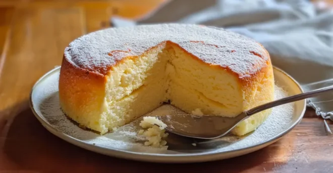 Cake au Lait Chaud Très Moelleux