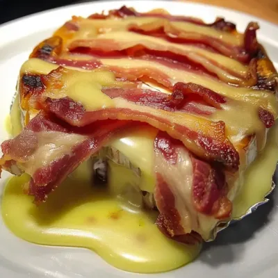 Camembert Enrobé de Bacon : Une Délicieuse Recette