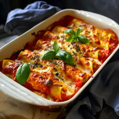 Cannelloni à la Sicilienne : Recette Savoureuse