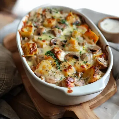 Casserole de Chou Non Farcie à Faible Teneur en Glucides