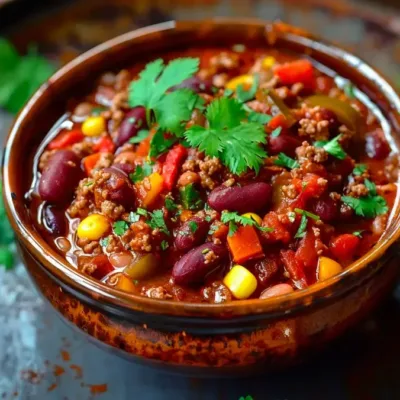 Chili Con Carne Facile à Préparer