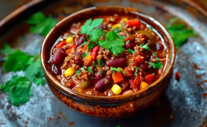 Chili Con Carne Facile à Préparer