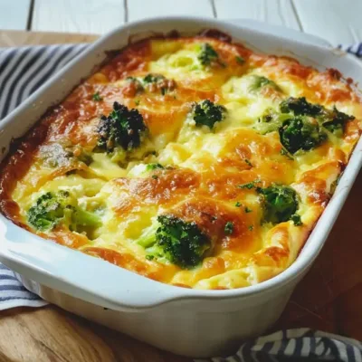 Clafoutis Brocolis et Chèvre : Saveurs Inoubliables
