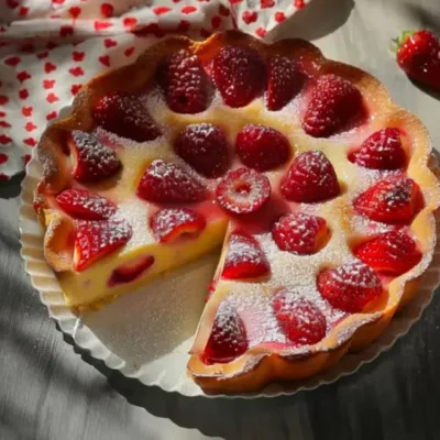 Clafoutis Léger aux Fraises : Dessert Frais et Savoureux