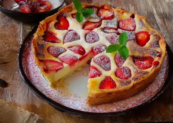 Clafoutis Léger aux Fraises : Fraîcheur et Douceur