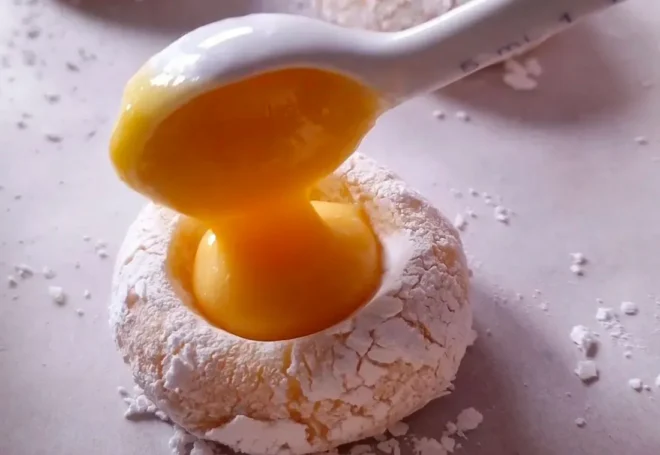 Cookies au Citron et Lemon Curd