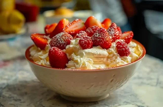 Coupe aux Fraises et Mascarpone