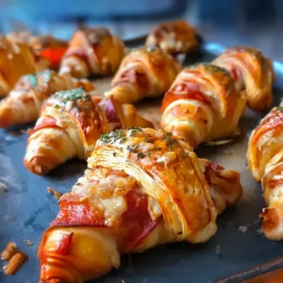 Croissants Façon Pizza : Recette Savoureuse et Rapide