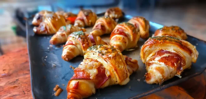 Croissants Façon Pizza : Recette Savoureuse et Rapide