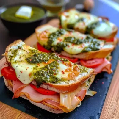 Croque Monsieur à l'Italienne : Fusion Savoureuse