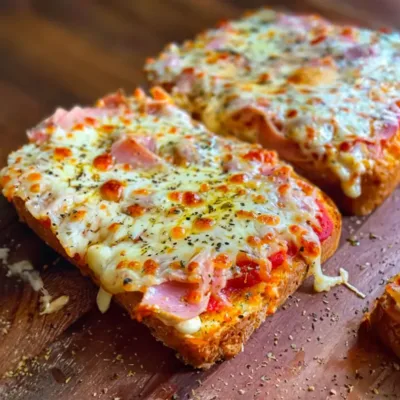 Croque Monsieur Façon Pizza: Recette Facile et Savoureuse