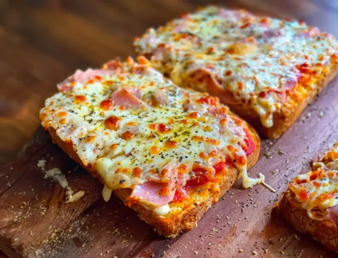 Croque Monsieur Façon Pizza: Recette Facile et Savoureuse