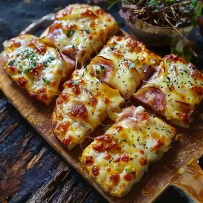 Croque Monsieur Façon Pizza : Un Délice Rapide