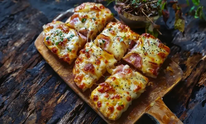Croque Monsieur Façon Pizza : Quand le Sandwich Rencontre la Pizzeria