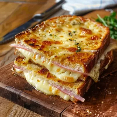 Croque Monsieur à l’Italienne : Savoureux et Simple