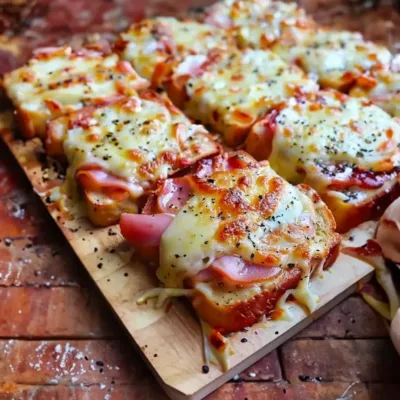 Croque Monsieur Façon Pizza : Un Délice Savoureux