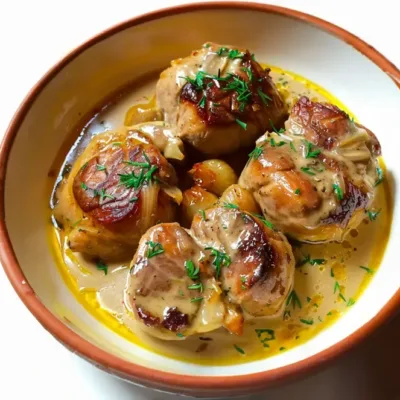 Paupiettes de Veau à la Moutarde : Recette Savoureuse