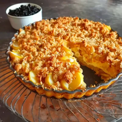 Gâteau Crumble aux Pommes et Cannelle : Délice Automnal