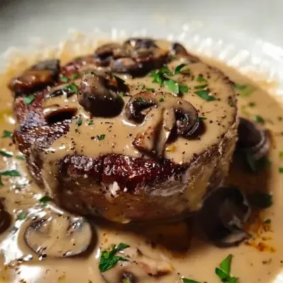 Filet de Bœuf à la Crème aux Échalotes