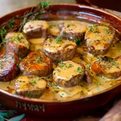 Filet Mignon à la Moutarde et Miel : Un Délice