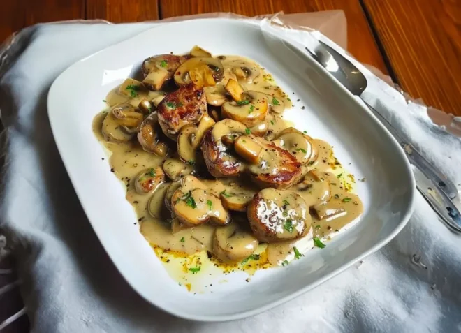Filet Mignon au Boursin et Champignons : Une Recette Légère et Savoureuse