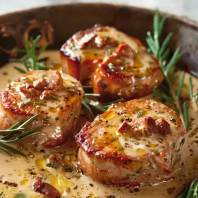 Filet Mignon de Porc au Boursin : Délice Crémeux