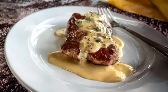 Filet Mignon Sauce Miel Moutarde