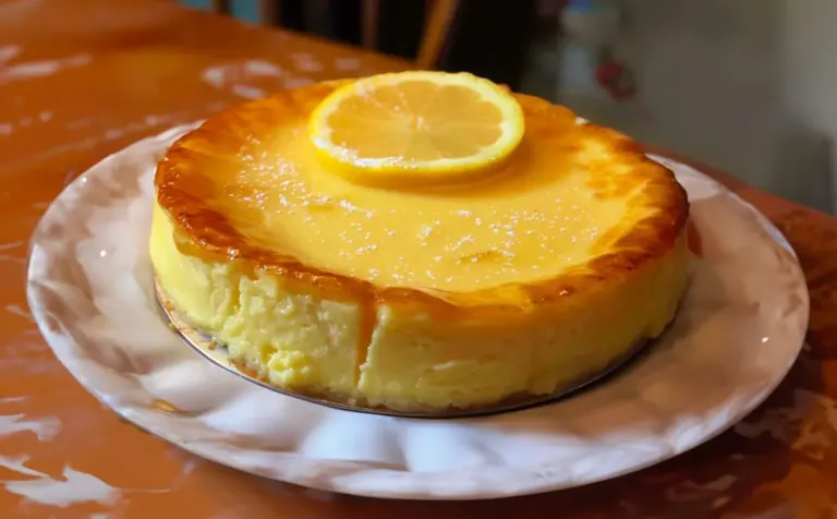 Flan au Citron