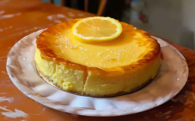 Flan au Citron