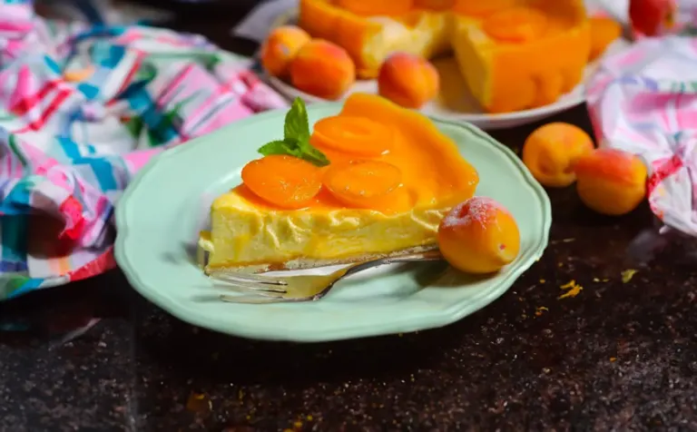 Flan aux abricots
