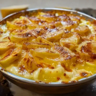 Flan aux Pommes et Yaourt : Un Dessert Réconfortant