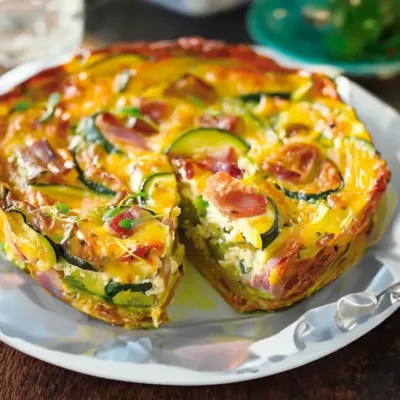 Flan de Courgettes au Jambon : Recette Facile et Savoureuse